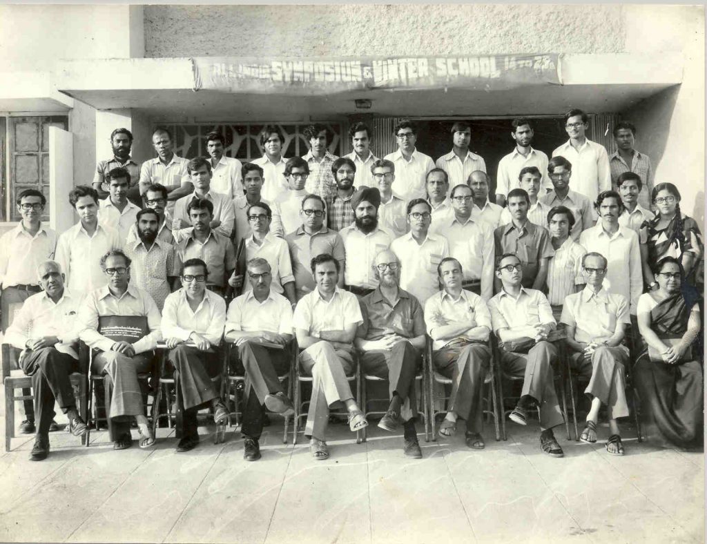 TIFR Winter School, Berhampur, 1977 